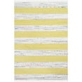 thumbnail image 2 of SAFAVIEH Montauk Cainneach Striped Cotton Area Rug, Ivory/Light Green, 4' x 6', 2 of 7
