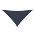 thumbnail image 2 of Coolaroo Premium Outdoor Sun Shade Sail with Hardware Kit 95% UV Block Protection for Backyard, Garden, Patio, 16'5" Triangle, Slate, 2 of 7