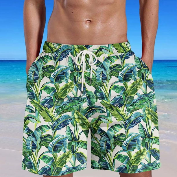 Puntoco Pantalones Cortos Para Hombre Pantalones Cortos Casuales Cómodos Con Cordón Elástico En La Cintura Azul Xl