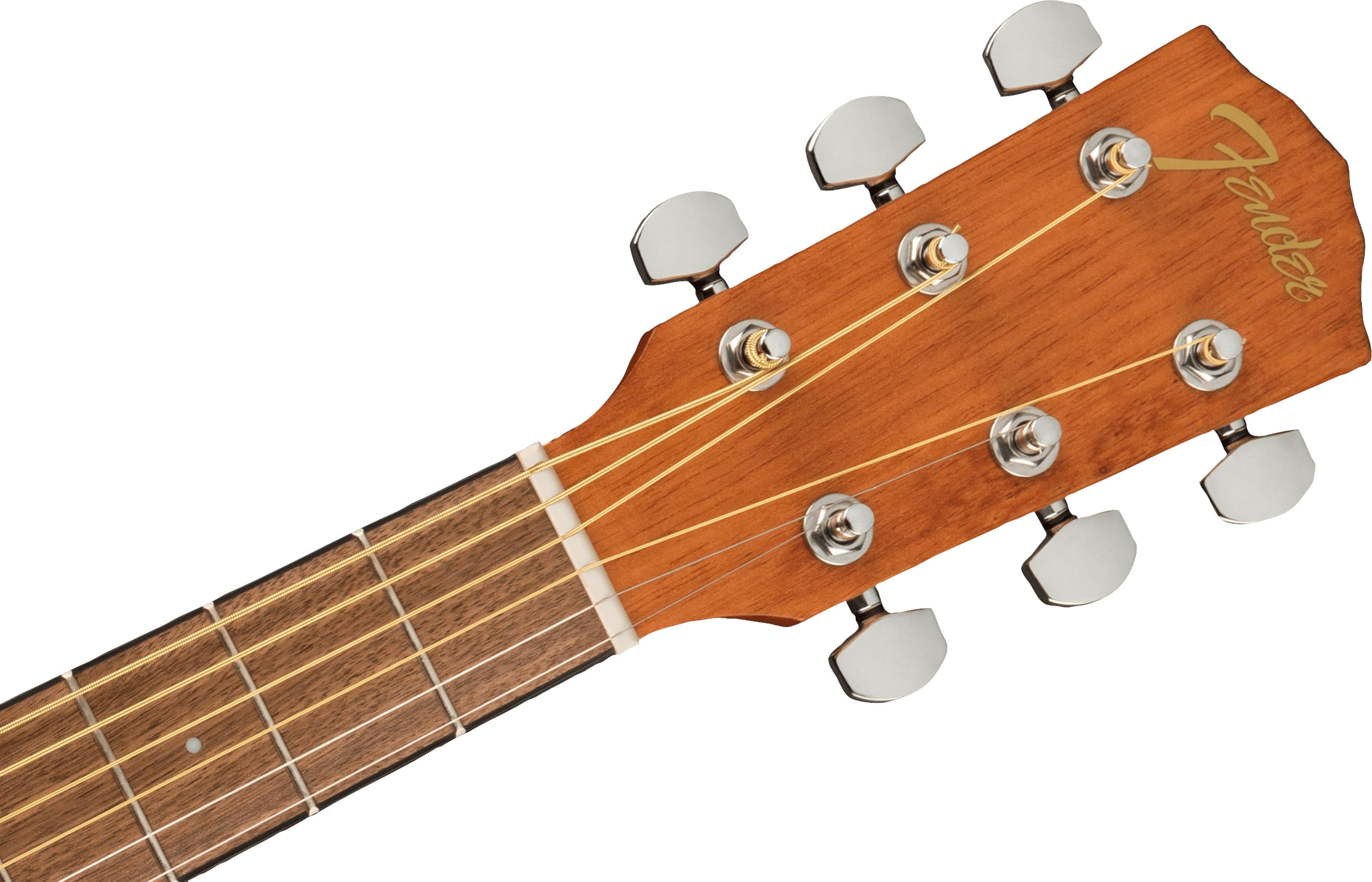 Fender FA-15 3/4-Scale Kids Steel String Acoustic Guitar - Black w/ Gig Bag
