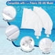 thumbnail image 5 of 11Pcs Pool Cleaner Parts Include 2 Pool Cleaner Bags for 280 480,3 Tires 6 Sweep Hose Scrubber Replacement, 5 of 5