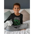 thumbnail image 4 of Tstars Boys Big Boys Christmas Solid Print Outerwear Long Sleeve T-Shirt, 4 of 6