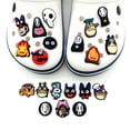 thumbnail image 3 of Nuevo 20 unids/set de dijes de zapatos de Spirited away para Croc DIY, accesorios de decoración de zapatos, decoraciones, sandalias, regalos para niñas y niños, 3 of 5