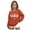 B#01-Orange, variant on OYXSER Girls Off The Shoulder Tops Sweatshirts for Girls Tween Clothes, 3-14 Years