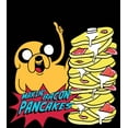 thumbnail image 2 of Adventure Time Bacon Pancakes Men's Black Graphic Sleep Shorts-3XL, 2 of 5