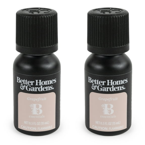 Better Homes & Gardens 100% Pure Essential Oil: Grapefruit, 15mL, 2-Pack