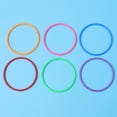 thumbnail image 5 of 12pcs Plastic Toss Rings Kids Ring Toss Game for Carnival Garden Backyard Outdoor Games (Random Color), 5 of 5