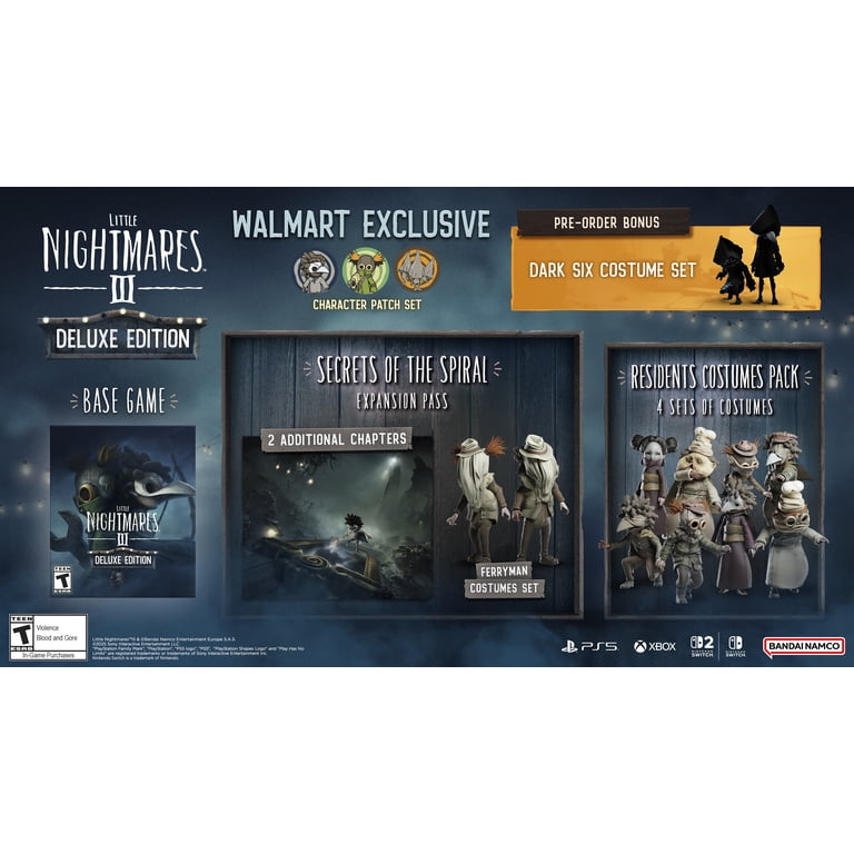 Little Nightmares III + Wal Mart patch, PlayStation 5 - Walmart.com