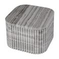 thumbnail image 4 of Butler Specialty Company Sylvester Rectangular Marble Side Table - Gray, 4 of 10