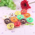 thumbnail image 2 of Colorful Simulation Donut Ornaments Fake Cake Model Fun Toys Soft Decoration Home Kitchen Creative Gift, 2 of 7