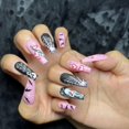 thumbnail image 1 of Paquete de 24 parches de uñas de imitación Sincero Love Spider Web, 1 of 5