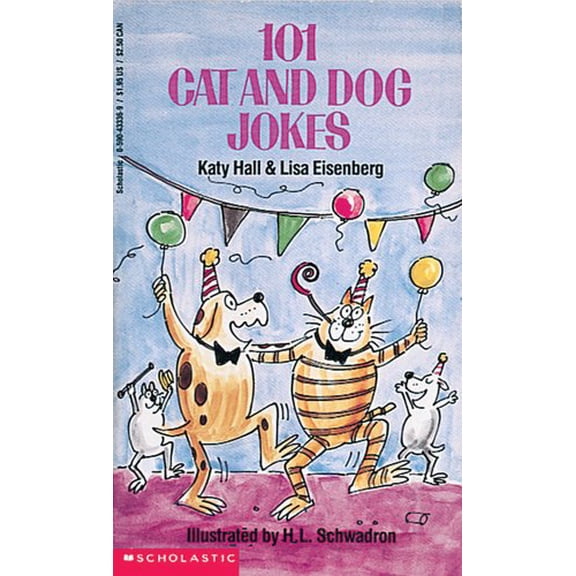 Pre-Owned 101 Cat And Dog Jokes, 9780590433365, 0590433369, Paperback, First Scholastic Printing edition