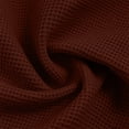 thumbnail image 5 of Knit Straight Leg Pants for Women, High Rise Casual Trousers with Front Button Zipper & Pockets, Business Casual Office Daily Wear | VerBelle,Wine S, 5 of 8
