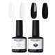 thumbnail image 1 of Esmalte en gel Modelones blanco y negro 15 mL, soak off, LED, 1 of 8