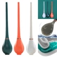 thumbnail image 2 of Self-opening and Closing Toilet Brush Hygienic Soft Bristles Long Reach Handle for Beginner Starter Bathroom Dormitory, 2 of 13
