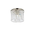 thumbnail image 5 of Sydney 6 light Polished nickel Flush Mount Clear Royal Cut Crystal, 5 of 9