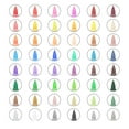 thumbnail image 2 of POMAC 48 Colors Acrylic Paint Markers, Water-Based Acrylic Pens Brush Tip, Art Drawing Liquid Paint Pens for Fabric, Canvas, Rock, Glass, Wood, Paper, DIY Crafts and Art Supplies, 2 of 5