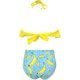 thumbnail image 2 of Girls Thing Thing Bathing Trajes de baño Volante Halter Dos Piezas Swimsuits Limon amarillo- impresión 8 Años Limon amarillo- impresión 8 Años Xishao ropa, 2 of 2