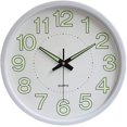 thumbnail image 1 of Wall Clock,silent Quartz Digital Luminous Wall Clock, 1 of 5