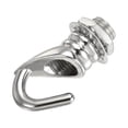 thumbnail image 1 of Unique Bargains Alloy Ceiling Hook 23mmx31mm for Ceiling Pendant Light Plate Chrome, 1 of 5