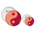 thumbnail image 1 of Taiji Ocho Diagramas Yin Yang pattern Insignia insignia botón diseño conjunto, 1 of 3
