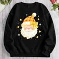 thumbnail image 2 of Fall Fashion Must Haves Womens Holiday Festive Round Neck Christmas Pullover Sweatshirt Long Sleeve Top Women Fall Clothes, 2 of 7