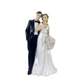 thumbnail image 1 of Naiovety Decoración de pasteles, muñecas, novia, novio, resina, casarse, estatuilla, herramienta de decoración de boda, soporte, estatua, Decoración del hogar Tipo D, 1 of 6