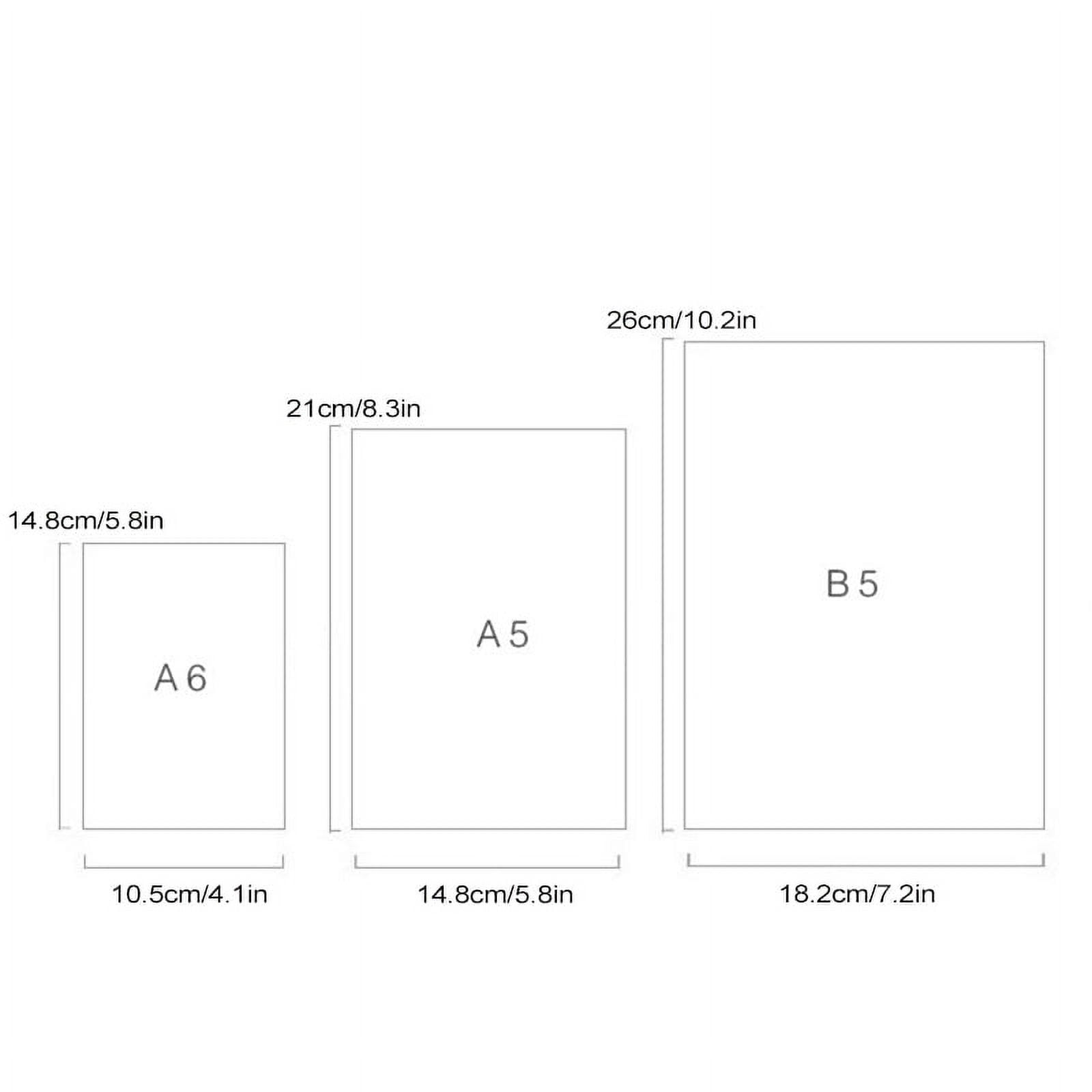80Sheets Notebook Horizontal Line Grid Thickened Drawing A5 Paper