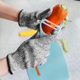 thumbnail image 5 of Evridwear Children Kids Cut Resistant Gloves, Food Grade, Level 6 Protection, HPPE (M (8-11YRS), Gray), 5 of 7