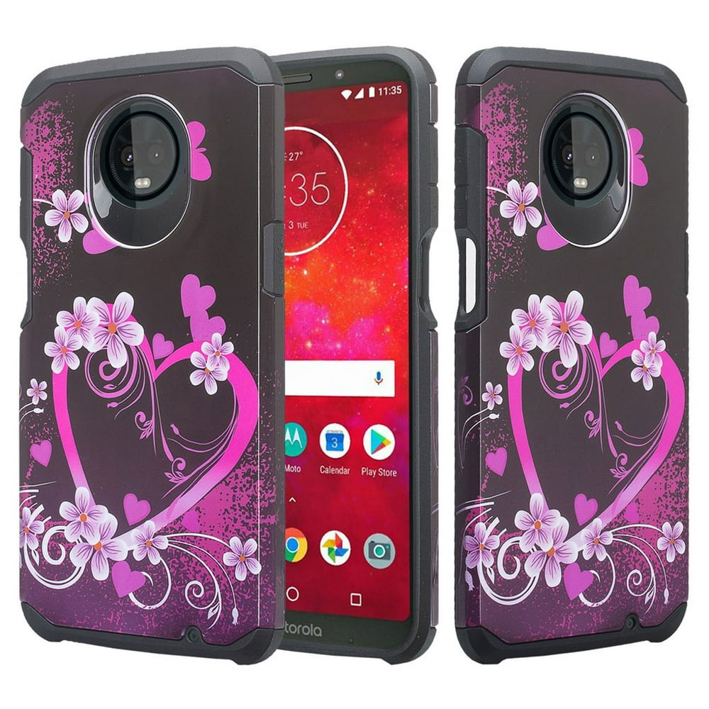 Silicone Shock Proof Hybrid Case Compatible for Motorola