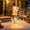 Standing Gingerbread Man Couple, variant on DEORAB 2-Pieces Outdoor Christmas Gingerbread Man lghting Decorations Xms Indoor Yard Garden Lawn Holiday Festive Light-up Decor, 70 LED Lights