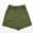 Army Green, variant on POROPL Shorts for Women Linen High Waist Casual Loose Wide Leg Shorts Thin Short