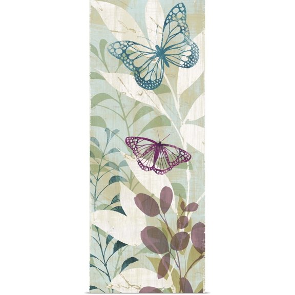 Great BIG Canvas | Rolled Poster Print entitled Fluttering Panel II