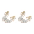 thumbnail image 1 of Sandalias con Purpurina Sonducket para Niñas Cuñas de Ballet Plata 26/17.5 cm 2Conjunto, 1 of 6