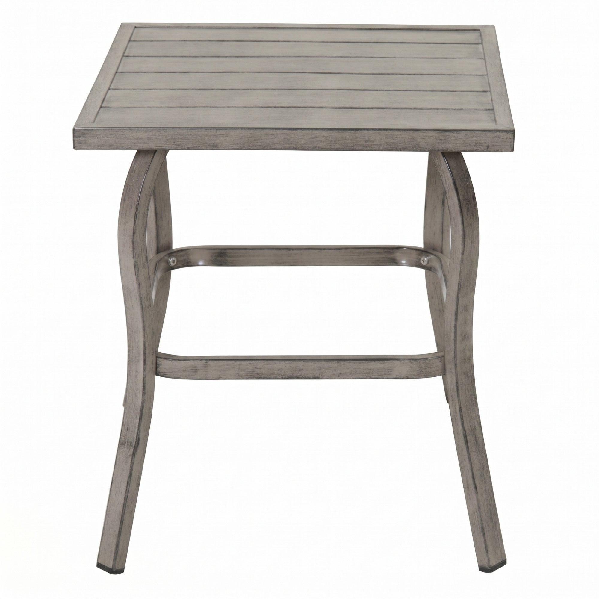 Sailvan Outdoor Iron Table: Side/Coffee/Folding Dining, Weather-Resistant & Sturdy