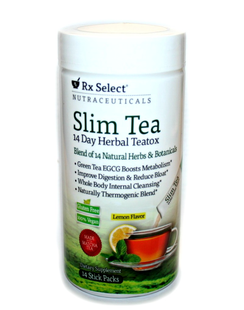 Rx Select 14 Day Herbal Teatox, Slim Tea Lemon Flavor