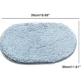 thumbnail image 2 of 12'' x 20" / 24''x16'' Bathroom Mat Bath Rugs Non-slip Absorbent Soft Memory Foam Rug Memory Foam Bath Mat Dry Fast Waterproof Bedroom Non-slip Mats Shower Carpet, 2 of 7