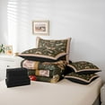 thumbnail image 6 of Homewish Boys Girls Animal Moth Ladybug Dragonfly Twin Bedding Sets 7-Piece,Botanical Floral Mushroom Bedding Comforter Set Microfiber,Retro Vintage Aesthetic Breathable Sheet Sets, 6 of 8