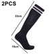 thumbnail image 2 of Whataatahia Calcetines de fútbol Calcetines uniformes Calcetines hasta la rodilla Calcetines deportivos de algodón, 2 of 5
