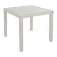 thumbnail image 1 of Mesa Desarmable De Plástico Con Textura Rattan (Blanco Cantera), 1 of 4