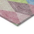 thumbnail image 4 of Addison Rugs Chantille Indoor/Outdoor Transitional Geometric Pink Washable Rectangle Rug, 8' x 10', 4 of 6