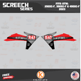 thumbnail image 2 of Kalair GFX Graphics Kit for KTM ENDURO 4-STROKE 250XC-F, 350XC-F and 450XC-F (2023) Screech Series, 2 of 5