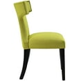 thumbnail image 4 of Modway Curve Dining Side Chair Fabric Set of 2 in Wheatgrass, 4 of 5