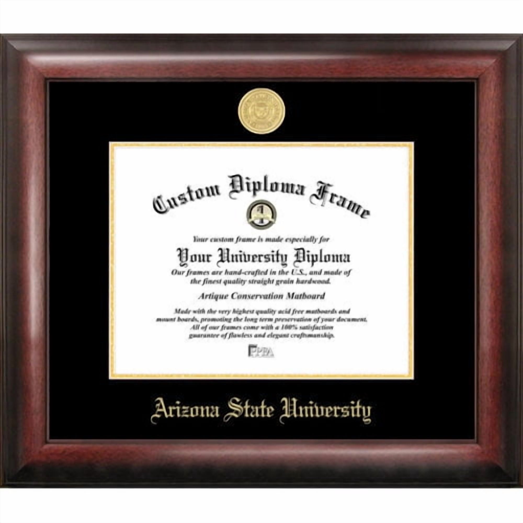 University of Utah 8.5" x 11" Gold Embossed Diploma Frame