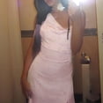 thumbnail image 1 of Vestido De Un Solo Hombro Vestido largo rosa para mujer Asimétrico con estampado floral Slim Fit Traje de vacaciones sexy Cgtredaw Rosa L para Mujer, 1 of 1