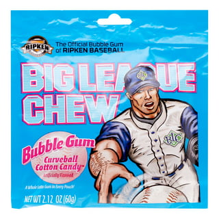 Big League Chew Bubble Gum Bulk Variety Pack, 5 Flavors- Original, Sour  Apple, Blue Raspberry, Grape, Strawberry by Snackivore 