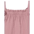 thumbnail image 3 of Modern Moments by Gerber baby Girl Long Leg Romper with Novelty Trim Detail, Sizes 0/3 Months - 24 Months, 3 of 7