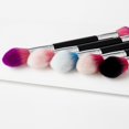 thumbnail image 3 of Cepillo de Maquillaje Suave de Madera de Doble Cara de Sombras de Ojos Fundación Herramienta Cosmética en Polvo Baoblaze Pincel de maquillaje Daul End Eyebrow, 3 of 8