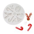 thumbnail image 3 of Christmas Cake Mold Silicone Multi-use Fondant Mold Baking Mold Chocolate Mold, 3 of 7