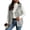 02-Gray, variant on Sleeveless Hoodie Women Plus Size Button Down Drawstring Vest Jackets Hooded Sweatshirt Outerwear with Pockets